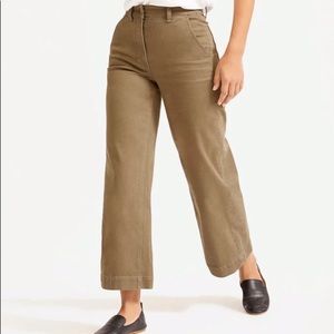 Everlane Wide leg crop pants